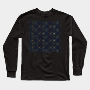 Portuguese tile pattern Long Sleeve T-Shirt